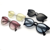 Gafas de sol de gran tamaño personalizadas de color rosa degradado a la moda para mujer, gafas de sol personalizadas, empresa