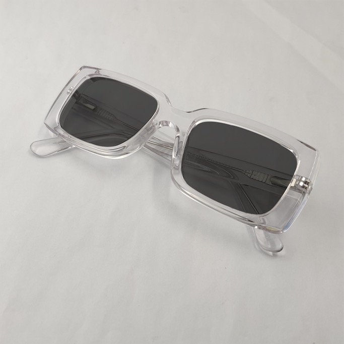 Gafas de sol cuadradas de gran tamaño para mujer, gafas de sol para mujer, estilo River Ins