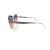Nueva tendencia de diseño de gafas de sol Marco de chapa de moda Marco negro Cuadrado