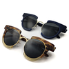 Diseñe sus propias gafas de sol Hut Factory Outlet Gafas de sol cuadradas con tonos polarizados personalizadas