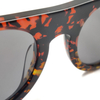 Gafas de sol de acetato de carey, marco cuadrado personalizado para mujer, las mejores gafas de sol de gran tamaño, fabricante de monturas para gafas