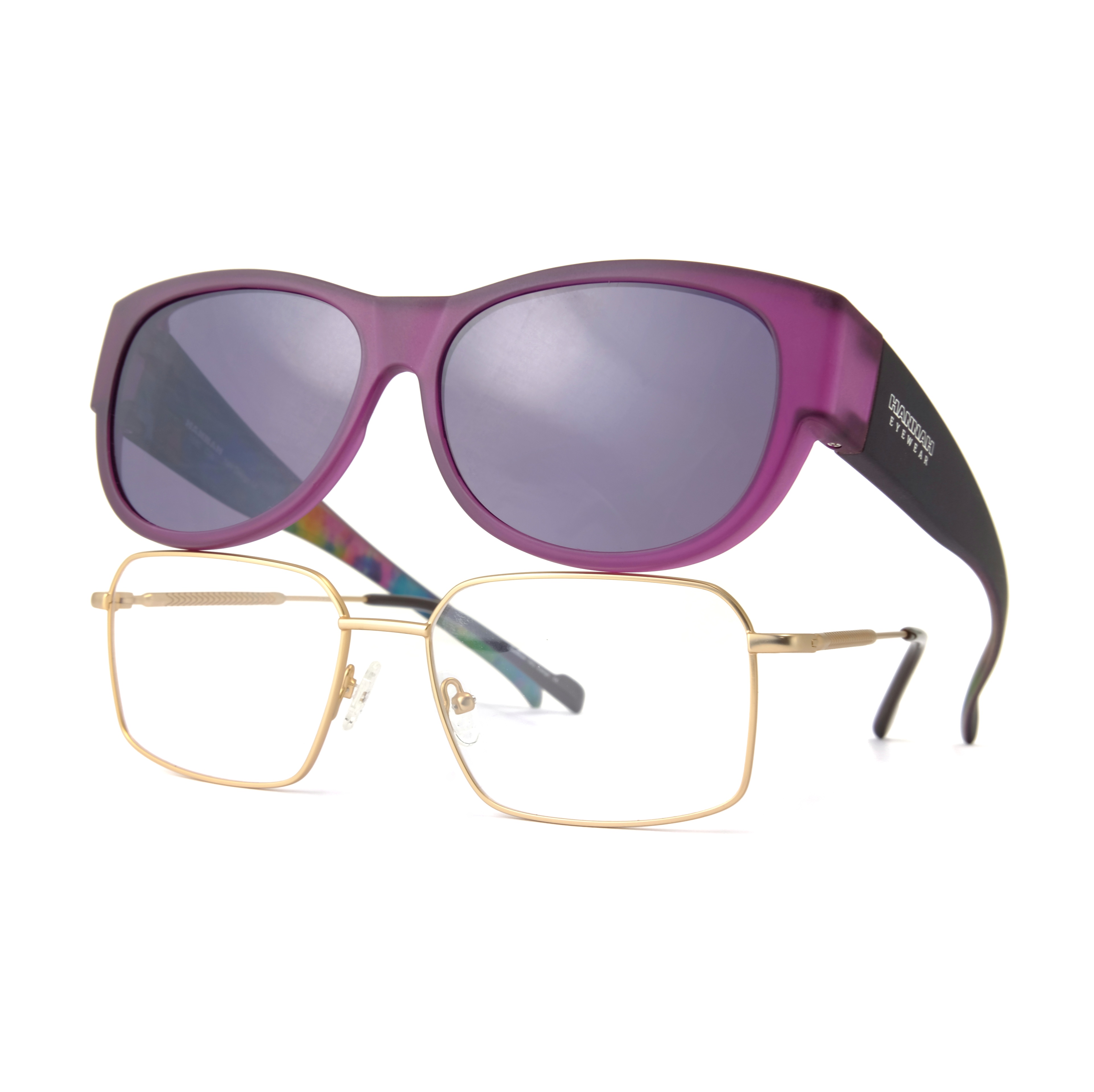 Gafas de sol naranjas Fitover River para mujer, montura de gafas, gafas polarizadas de gran tamaño, personalizadas