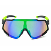 Gafas de sol personalizadas UV400 de gran tamaño de una pieza para hombres y mujeres, gafas de sol de rendimiento deportivo, gafas de sol para Motocross