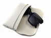 Funda de cuero para gafas, caja de embalaje para gafas de sol, estuche para anteojos, estuche para gafas de sol, logotipo personalizado