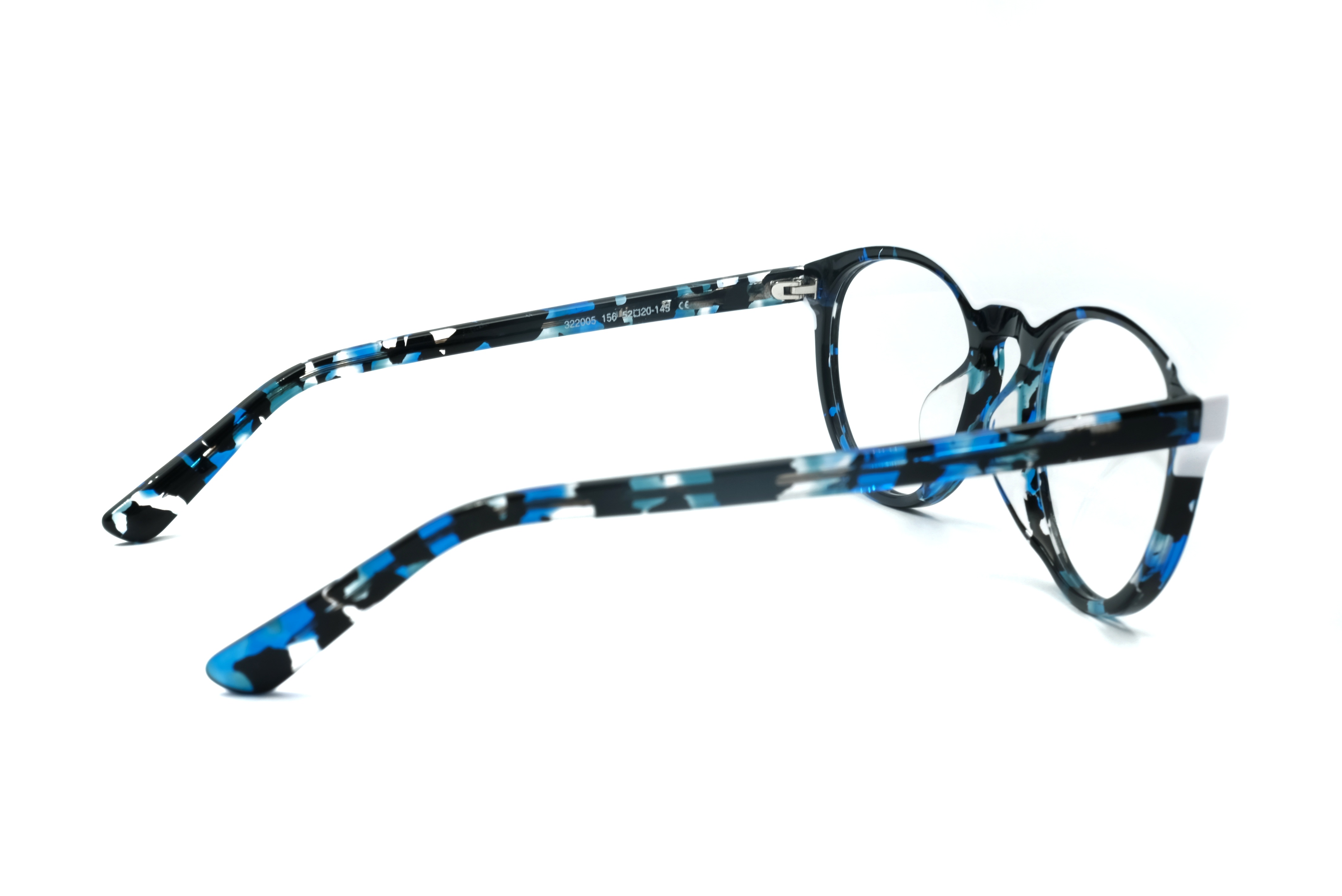 Marco de anteojos de acetato de colores Gafas de lectura personalizadas Proveedor de gafas de luz azul