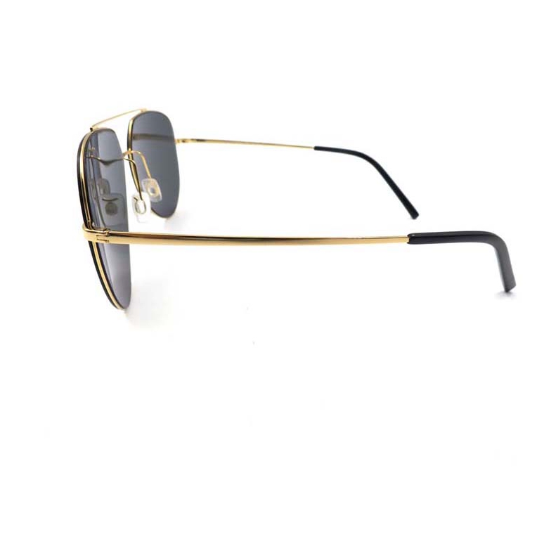 Gafas de sol polarizadas unisex con protección UV sin bordes, diseño de tendencia a la moda para hombres y mujeres, viajes de pesca portátiles simples y ligeros