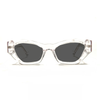 Sunperia Eyewear Custom Transparente Acetato Cat Eye Gafas de sol Mujer Gafas de sol