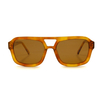 Gafas de sol de acetato cuadradas de tortuga para hombre y mujer, fabricante de gafas de sol, gafas de sol de moda personalizadas