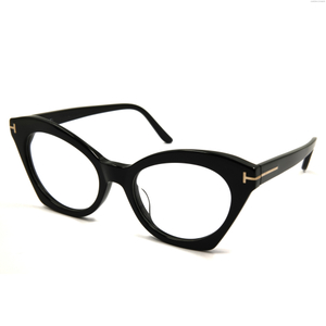 Los marcos ópticos del acetato del negro del ojo de gato modificaron las gafas modificadas para requisitos particulares de la fábrica de las gafas de China